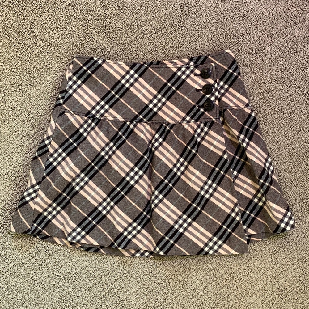 Authentic Burberry Blue Label Japan plaid wrap skirt 38 or 4